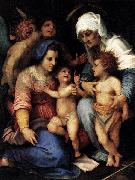 Andrea del Sarto, Madonna and Child with St Elisabeth, the Infant St John, and Two Angels